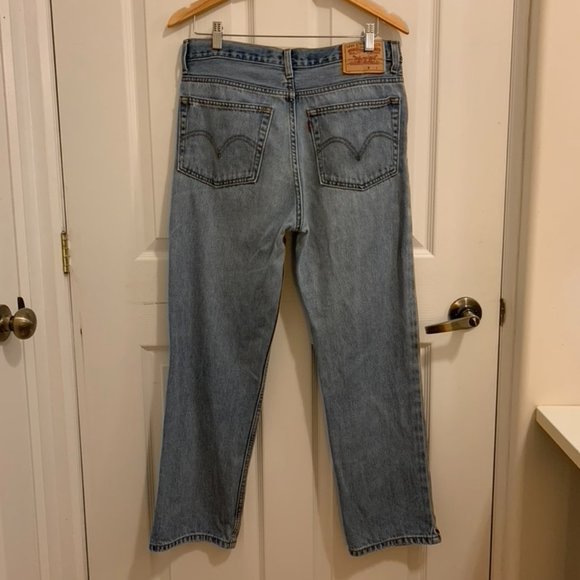 Vintage Levi's Straight Jeans - Size 30 - Picture 7 of 8